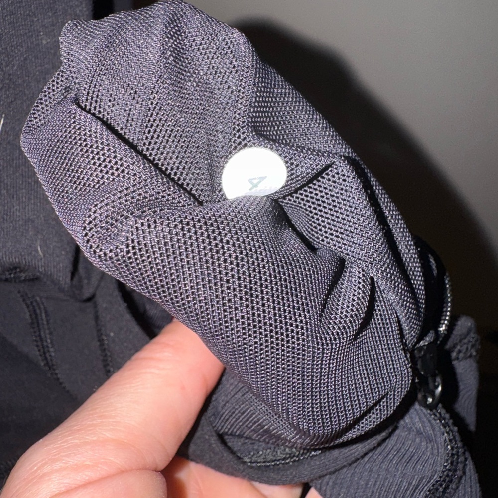 Lululemon Athletica Black Hooded Jacket - Picture 6 of 6